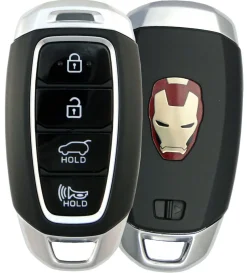 2018 Hyundai Kona Smart Remote Key Fob - Iron Man Logo