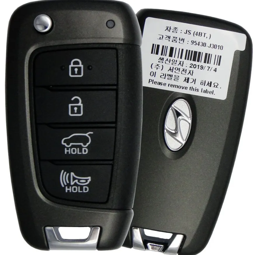 2020 Hyundai Veloster Remote Key Fob