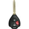 2015 Toyota Yaris Remote Key Fob - Refurbished
