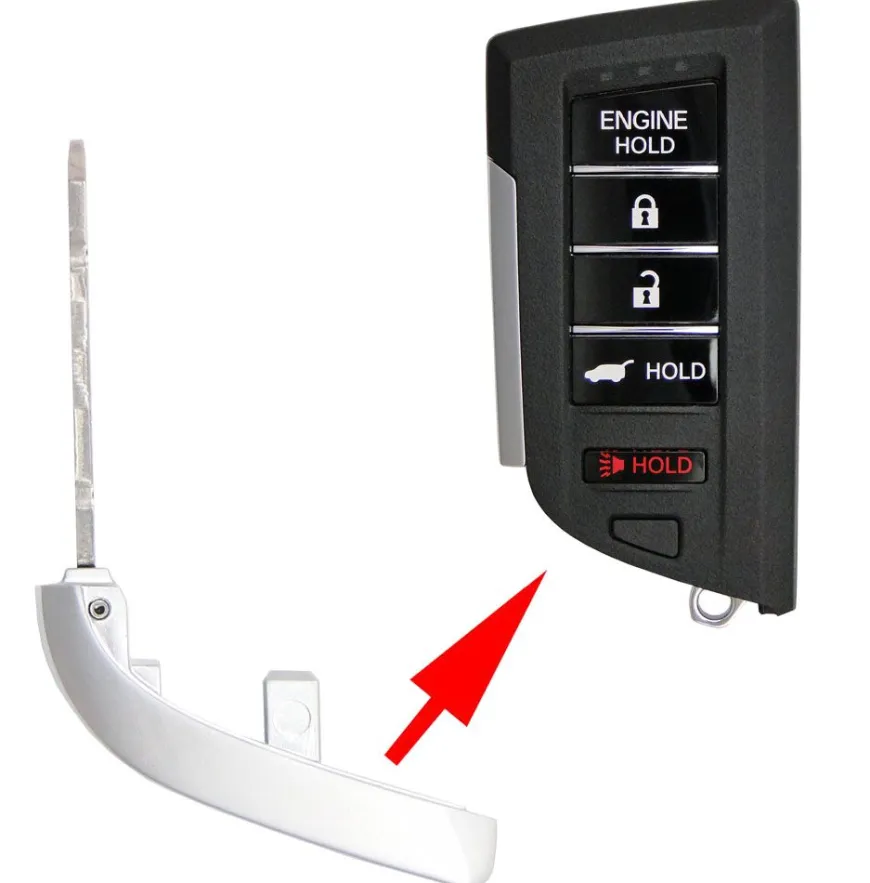 Acura 2022+ Smart Remote Emergency Insert Key PN: 35118-TYA-A50 by Car & Truck Remotes