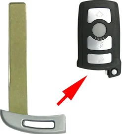 BMW CAS1 Emergency Insert Key by Car & Truck Remotes