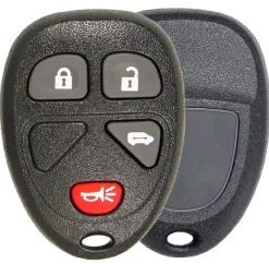 4 Button Buick, Chevy, Pontiac, Saturn Minivan Remote Replacement Case - power door by Car & Truck Remotes