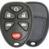 6 Button Buick, Chevy, Pontiac, Saturn Van Remote Replacement Case by Car & Truck Remotes