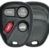 4 button Buick, Pontiac, Oldsmobile Remote replacement case/shell by Car & Truck Remotes