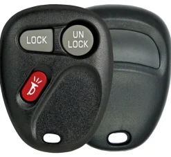 3 button Chevrolet, GMC, Cadillac SUV and truck replacement case/shell by Car & Truck Remotes
