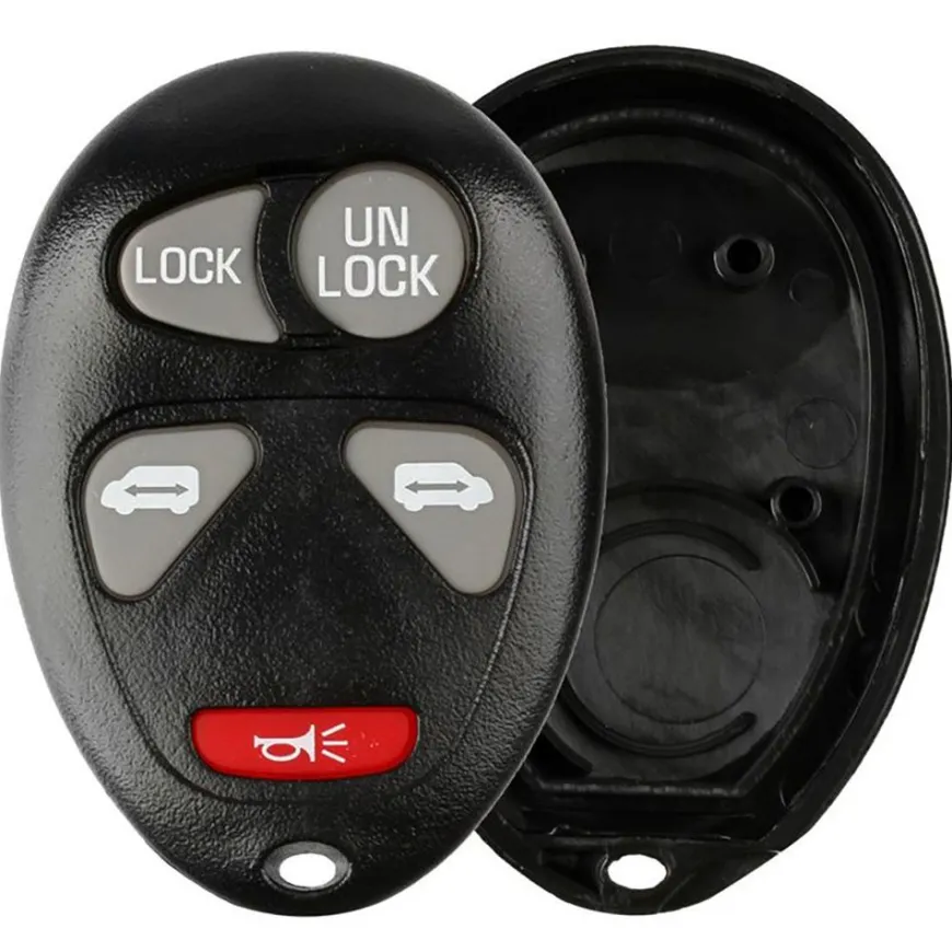 5 Button Chevrolet, Pontiac, Oldsmobile Minivan Remote Replacement case L2C0007T by Car & Truck Remotes