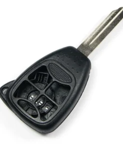 5 button Chrysler Dodge Jeep replacement case/shell with blank key by Car & Truck Remotes