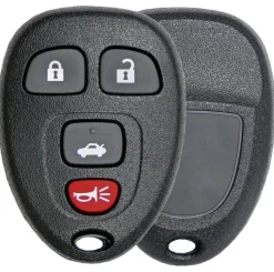 4 Button GM Remote Replacement Case 15252034 by Car & Truck Remotes