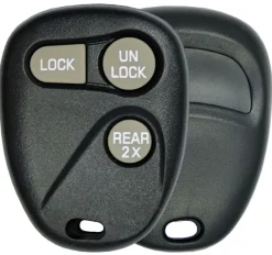 3 Button GM Remote Replacement Case PN: 16245100 by Car & Truck Remotes