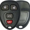 4 Button GM Remote Replacement Case w/ Hatch by Car & Truck Remotes