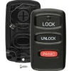 3 Button Mitsubishi Remote Replacement Case by Car & Truck Remotes