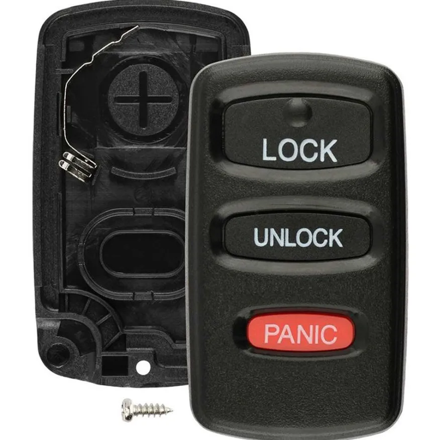 3 Button Mitsubishi Remote Replacement Case by Car & Truck Remotes