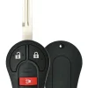 3 button Nissan Head Key Remote Replacement Shell by Car & Truck Remotes
