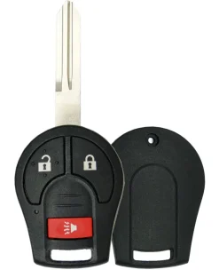 3 button Nissan Head Key Remote Replacement Shell by Car & Truck Remotes