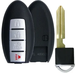 4 button Nissan / Infiniti Smart Remote Replacement Case KR55WK49622 by Car & Truck Remotes