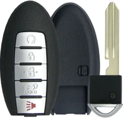 5 button Nissan / Infiniti smart remote replacement case/shell by Car & Truck Remotes