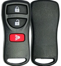 3 button Nissan Replacement Shell PN: 28268-ZT03A by Car & Truck Remotes