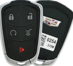 2015 Cadillac SRX Smart Remote Key Fob w/ Power Hatch - Refurbished