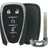 Chevrolet 5 Button Smart Remote Replacement Shell w/ Hatch by Car & Truck Remotes