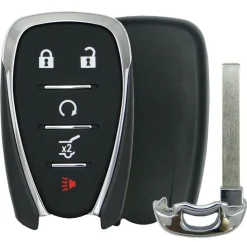 Chevrolet 5 Button Smart Remote Replacement Shell w/ Hatch by Car & Truck Remotes