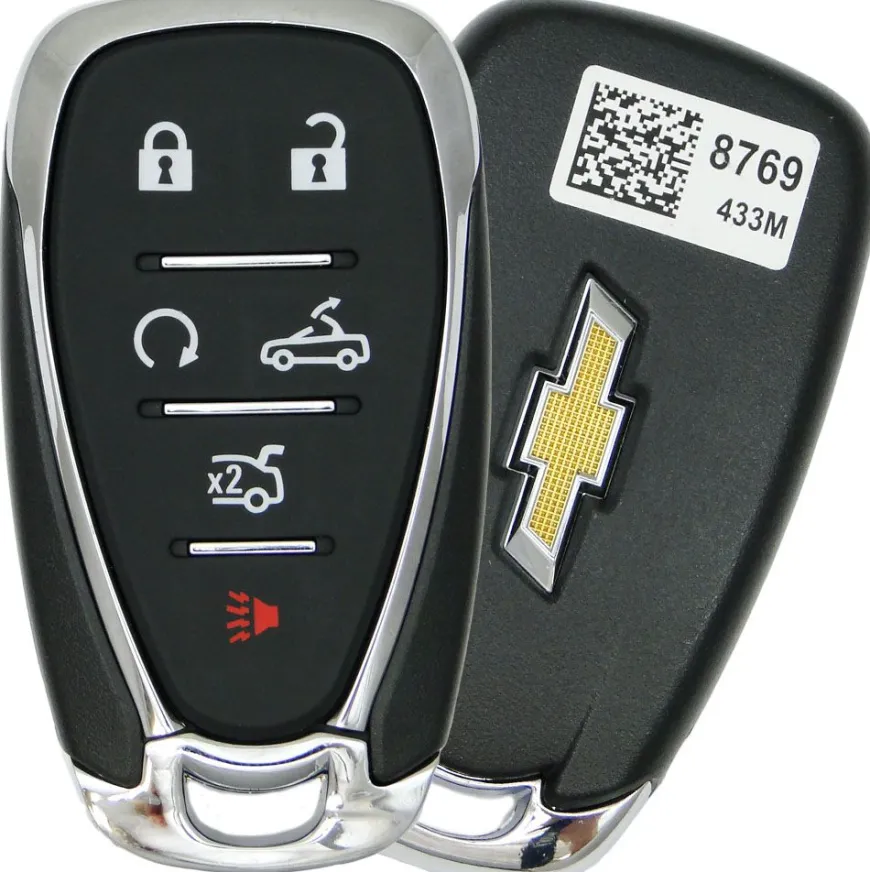 2020 Chevrolet Camaro Convertible Smart Remote Key Fob w/ Engine Start - Refurbished