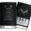 2019 Chevrolet Corvette Remote Key Fob w/ Trunk & Remote Start