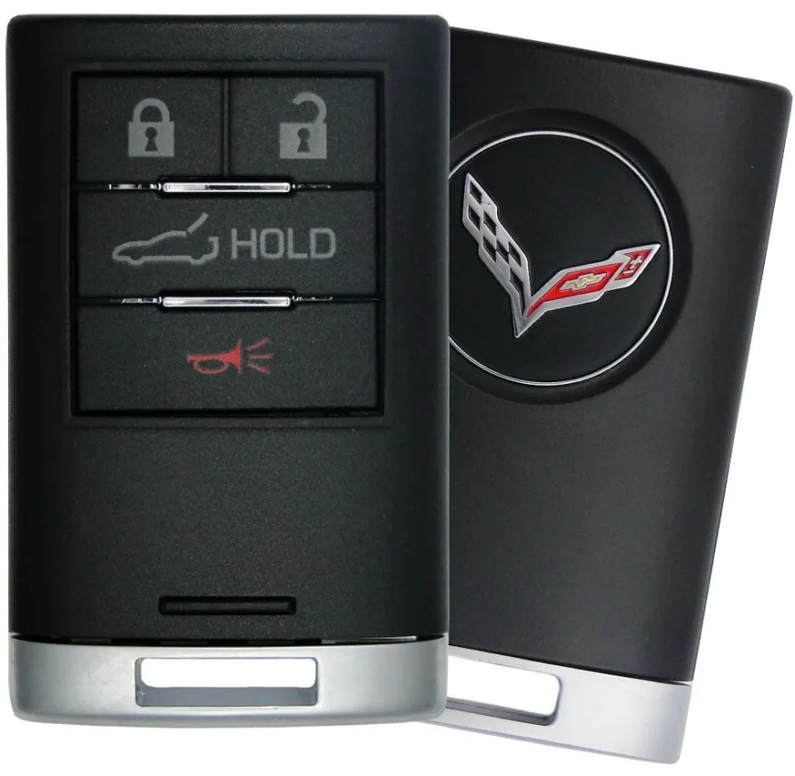 2018 Chevrolet Corvette Remote Key Fob w/ Trunk