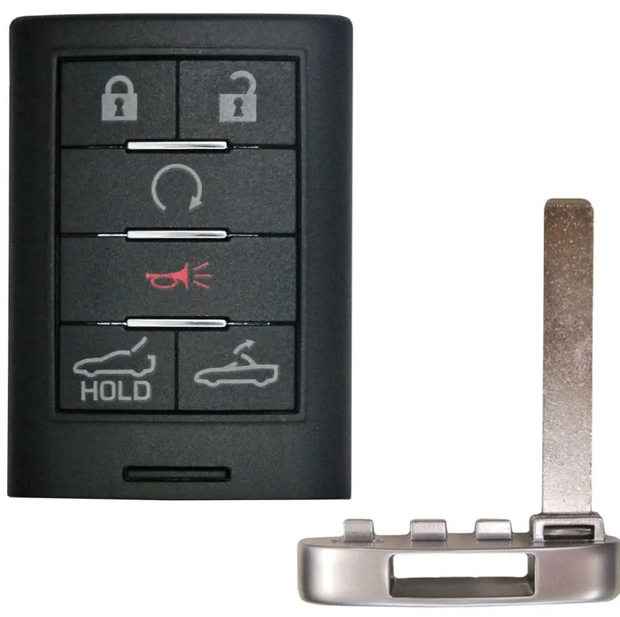 2015 Chevrolet Corvette Remote Key Fob w/ Drop Top & Trunk