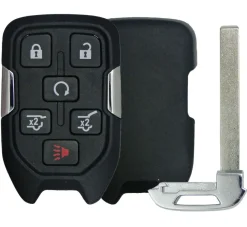 Chevrolet GMC 6 Button Smart Remote Replacement Shell by Car & Truck Remotes