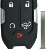 2020 Chevrolet Silverado Smart Remote Key Fob w/ Engine Start & Tailgate - Refurbished