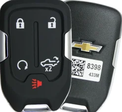 2019 Chevrolet Silverado Smart Remote Key Fob w/ Engine Start & Tailgate - Refurbished