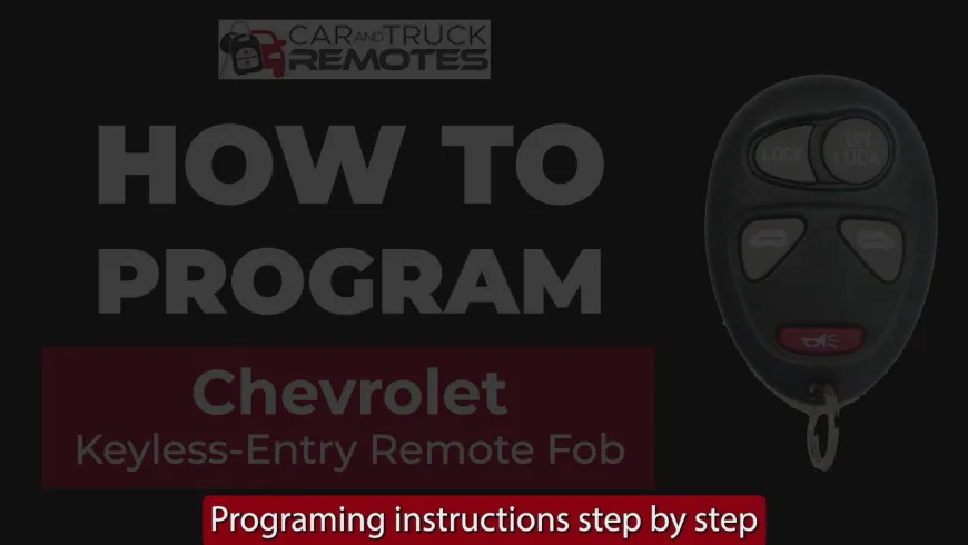 2002 Chevrolet Venture Remote Key Fob w/ 1 Power Side & Panic