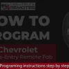 2001 Chevrolet Venture Remote Key Fob