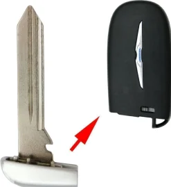 Chrysler Jeep Dodge tomstone smart remote emergency key Y172 by Car & Truck Remotes
