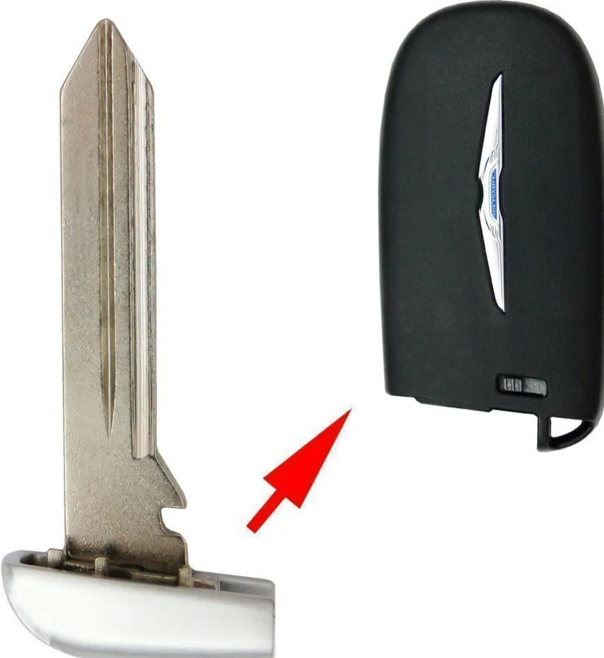 Chrysler Jeep Dodge tomstone smart remote emergency key Y172 by Car & Truck Remotes
