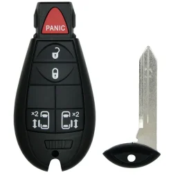 2013 Chrysler Town & Country Remote Key Fob w/ 2 Sliding Doors - Refurbished