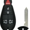 2008 Chrysler Town & Country Remote Key Fob w/ 2 Sliding Doors