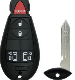 2008 Chrysler Town & Country Remote Key Fob w/ 2 Sliding Doors
