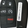 2020 Dodge Challenger Smart Remote Key Fob w/ Engine Start