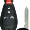 2014 Dodge Dart Remote Key Fob w/ Engine Start - Refurbished