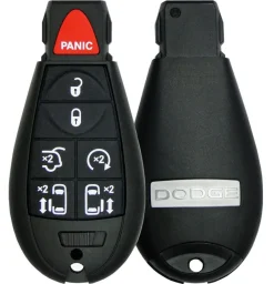 2014 Dodge Grand Caravan Remote Key Fob w/ Remote Start, Liftgate 2 PS Doors