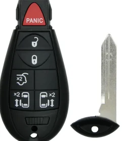 2011 Dodge Grand Caravan Remote Key Fob w/ Liftgate, 2 Sliding Doors