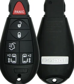 2017 Dodge Grand Caravan Remote Key Fob w/ Liftgate, 2 Sliding Doors
