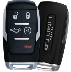 2019 Dodge Ram 2500+ Limited Smart Remote Key Fob w/ Remote Start, Power Tailgate