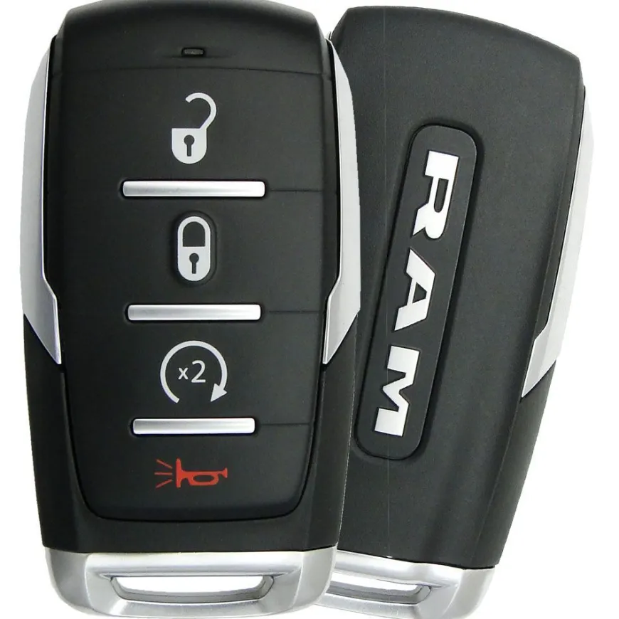 2019 Dodge Ram 1500 Smart Remote Key Fob w/ Engine Start- Refurbished