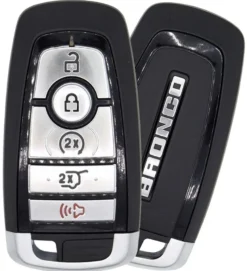 2021 Ford Bronco Smart Remote Key Fob w/ Engine Start & Power Door - Bronco Logo