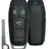FORD 4 Button Smart Remote Replacement Shell by Car & Truck Remotes