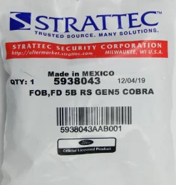 2020 Ford Mustang Cobra Smart Remote Key Fob w/ Engine Start