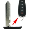 Ford Paddle Remote Emergency Key blade same as 164-R8041 by Car & Truck Remotes