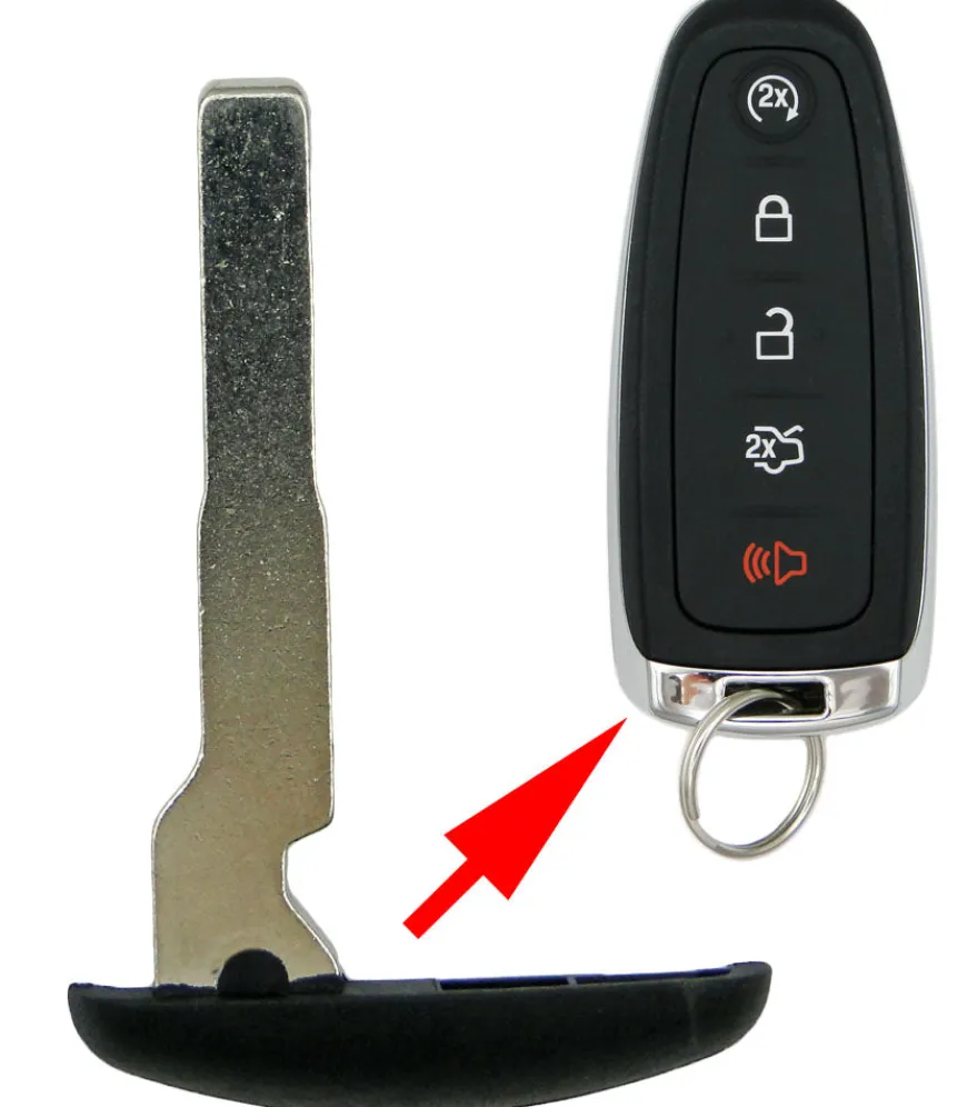 Ford Paddle Smart Remote Emergency Key Blade same as 164-R8022 by Car & Truck Remotes